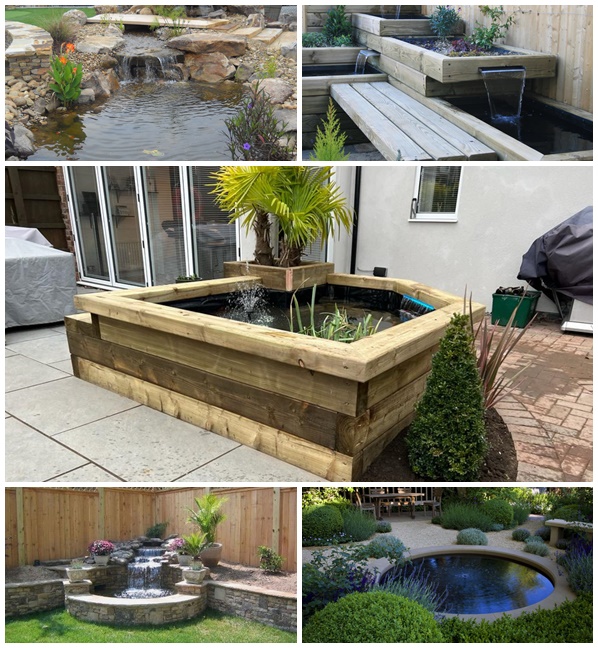 Water Feature Garden Design, Nottingham